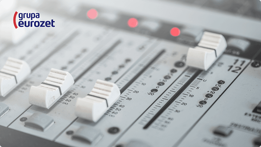 Background image with a lorry driving straight towards the sunset